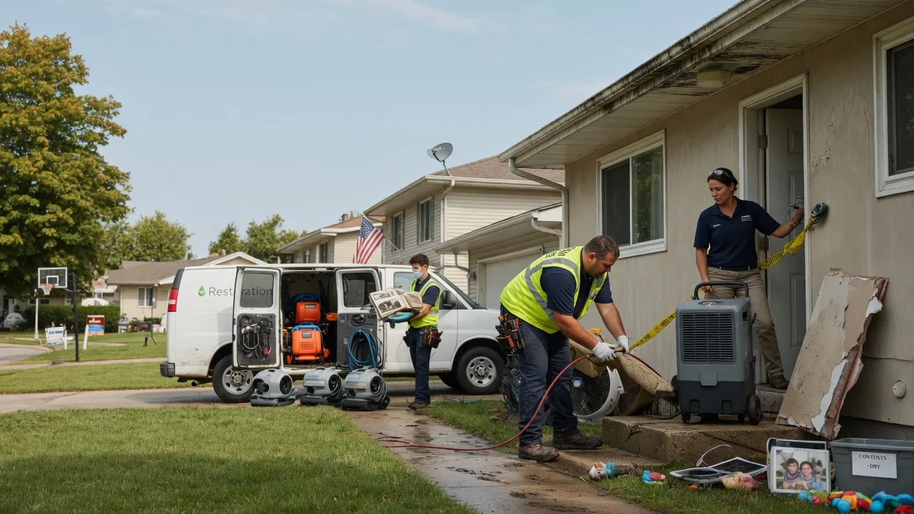 Water Damage Restoration in Mayville, WI near me